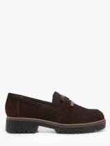 Mocassins Uit Leder Tamaris Bruin accessoires 43